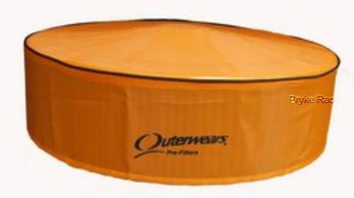 Outerwear orange 14 x 4 w/top air cleaner dirt racing ump imca outer wear