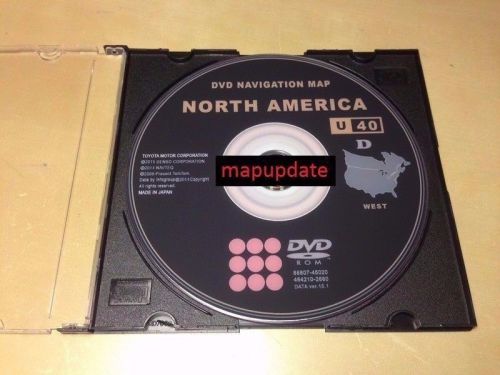 2007 2008 2009 lexus rx350 rx400h 2016 navigation map update dvd gen 5 u40 15.1