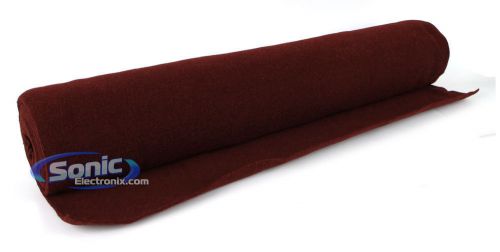 Xscorpion ac4.15bgy 40&#034; x 15&#034; ft piece of automotive trim carpet (burgundy)