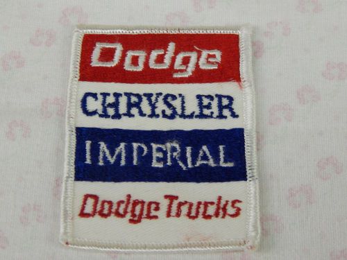 Nos dodge chry imp dodge truck patch