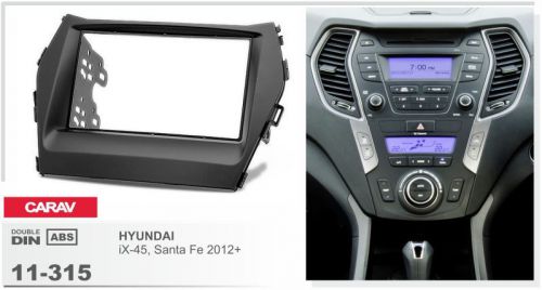 Carav 11-315-39-1 installation dash kit for hyundai ix45, santa fe 2012+