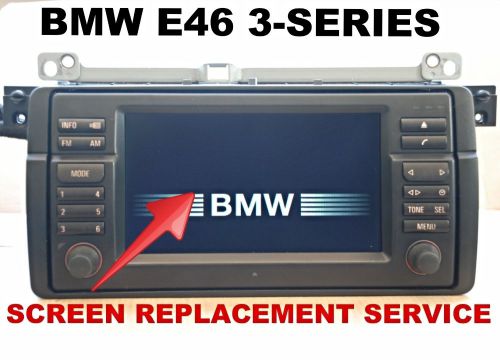 Bmw e46 3-series m3 wide screen navigation monitor - lcd replacement service