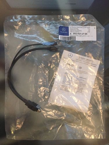 Mercedes benz oem aux interface cable adapter ipod iphone usb part # a0028272704