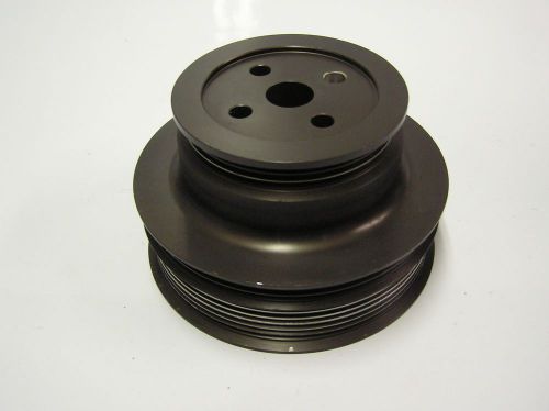 5.250" 6/3 rib 3.250" 3 rib acc. serpentine water pump pulley nascar 060915-21