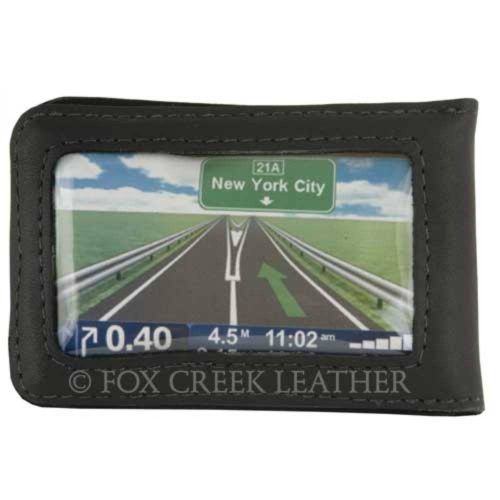 Leather gps holder