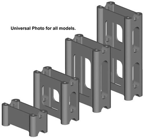 Powermadd pivot style riser block - arctic cat/yamaha - 10"