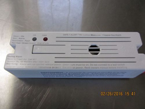 Safe-t-alert rv carbon monoxide/propane gas alarm 12 volt 35-741
