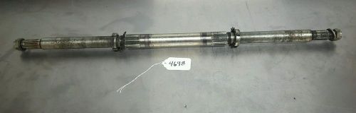 1980 yamaha yt125 rear axle used #4694