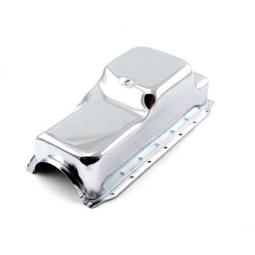 Mopar chrysler sb 318 340 chrome oil pan