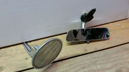 1965 1966 chevy corvair bow tie side mirror  rear view chevrolet 65 66 corvette