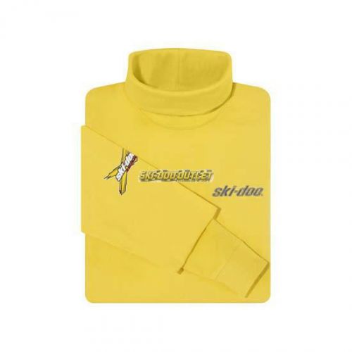 Ski-doo teen x-team turtleneck - yellow