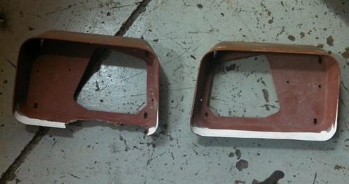 70-72 buick gs hood insert