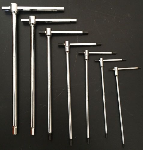 Beta tools t-handle allen key sliders(2.5,3,4,5,6,7,8mm) *new