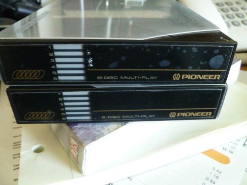 '94-'99 bmw  6-disc cd magazine cartridge 1994-1999  2 each, six packs