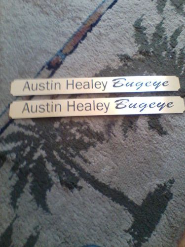 Austin healey bugeye threshold plates