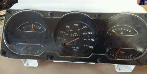 Dodge truck gauge cluster