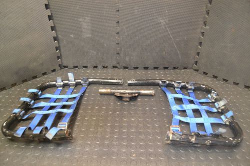 Yamaha raptor 660 660r nerf bars series!! blue mesh! 01 02 03 04 05 a25