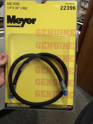 Meyer snow plow sae hose 22396 1/4" x 39" long sae plow hose meyer 22396c hose