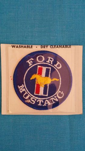 Ford  mustang            &#034;patch&#034; /  vintage    70s   nos  carded