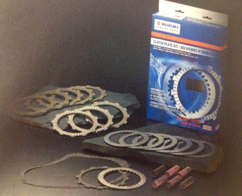 Genuine suzuki clutch kit steel friction plates springs gasket gsx650f 08 09