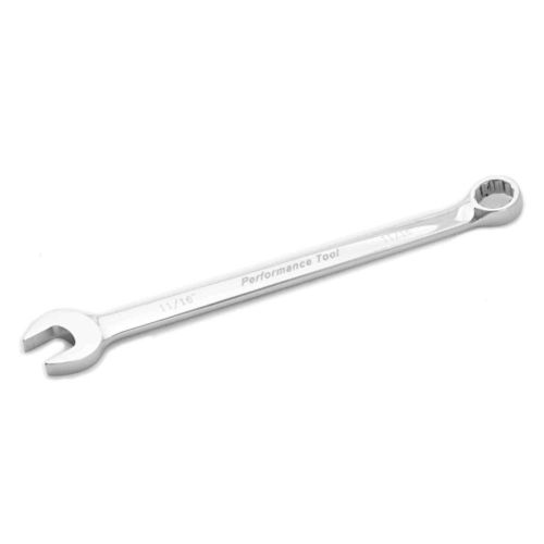 Performance tool w30322 wrench wrench combo-11/16  full polish ext