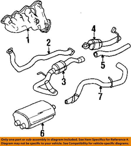 Gm oem 12616285 exhaust manifold