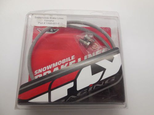 Yamaha snowmobile brake lines 6" s/m #yam-001-6-fly wps# 40-00907