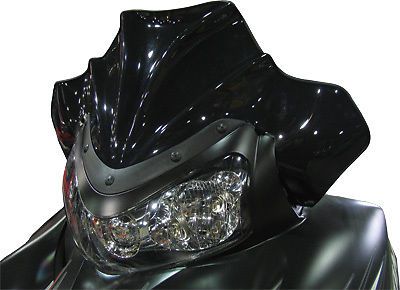 Koronis parts inc. w/s polaris peak gloss black