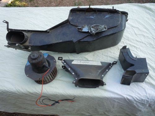 63 corvette heater and vents
