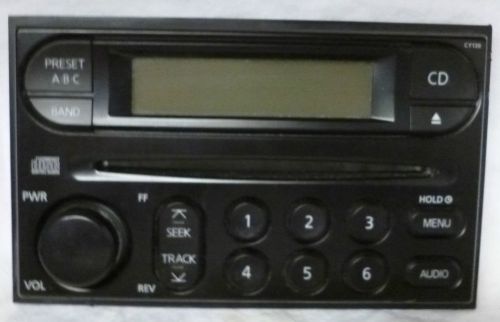 02 03 04 nissan frontier xterra radio cd player control panel cy13b 28185-ea011