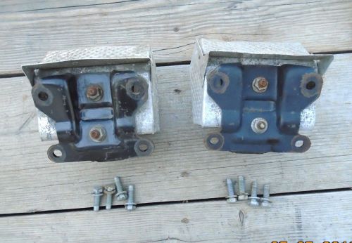 2007 yukon sle 5.3 motor engine mounts with heat shields 2 wd vin j