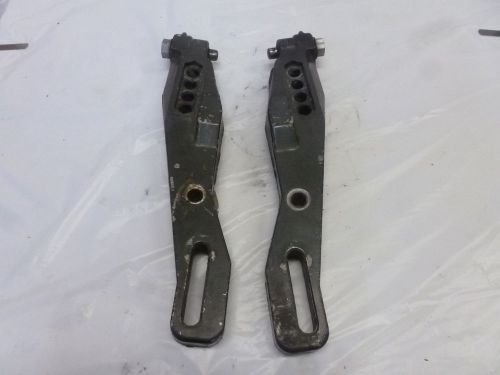 1969 johnson 115esl69e 115hp transom clamp brackets 381833 381832 outboard motor