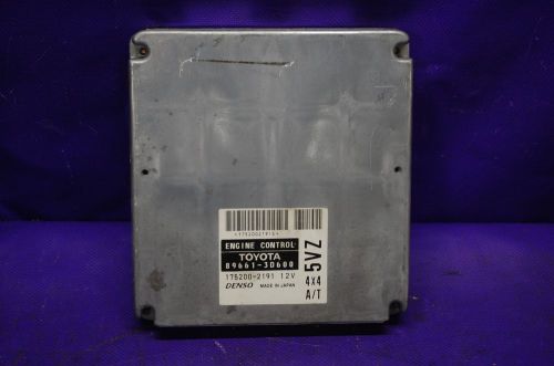 1999 2000 toyota 4runner 4x4 a/t v6 engine computer ecu 89661-3d600