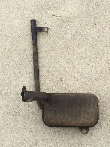 Vespa exhaust - early 1950's