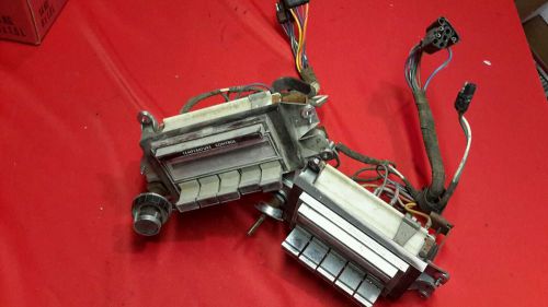 1968 -1969 lincoln continental heater +ac dash controls