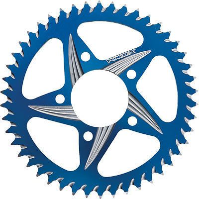 Vortex cat5 rear aluminum sprocket blue 45t fits: suzuki dl1000 v-strom,gsx-r600
