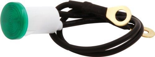 Allstar all99146 green 1/2" o.d mounting hole 12 v indicator light for switch