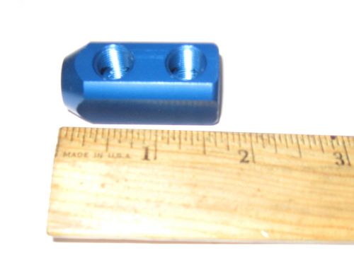 Nitrous fuel distribution block