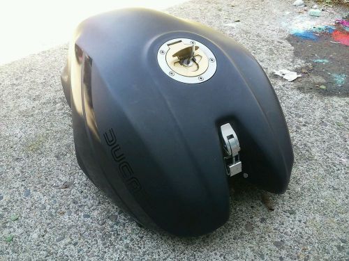 Ducati monster fuel tank fuel cap &amp; key-fuel pump color matte black