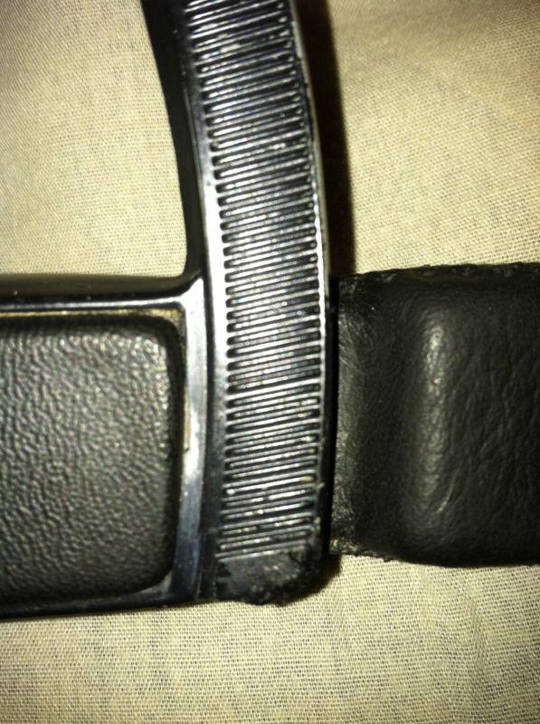 Vintage late 1960s early 1970s Porsche steering wheel ibonite with horn plate, US $174.00, image 10