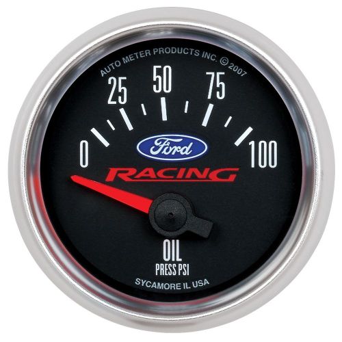 Buy Auto Meter 880085 Ford Racing Series; Electric Oil Pressure Gauge