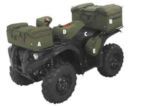 Classic access. quadgear tactical rear molly bag olive 15-044-011405-00