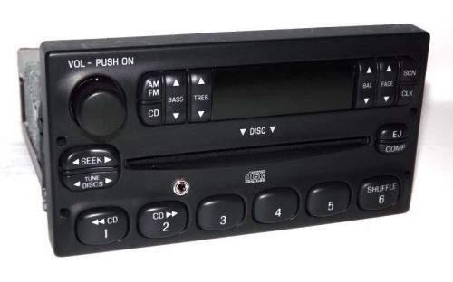 2001 mazda b-2300 am-fm-cd w auxiliary input part number 3l5t-18c815-aa