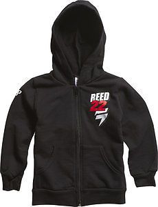 Shift dream big toddler kids zip up hoody black/white/red