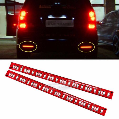 Rear reflector brake lighting power led modules for ssangyong 2006-2012 rexton