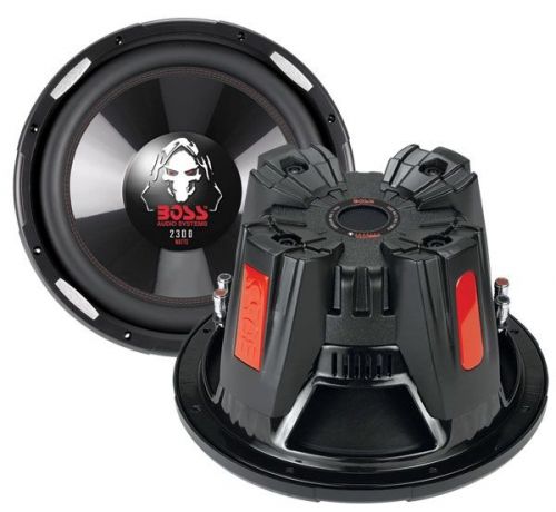 2) new boss audio phantom p106dvc 10" 4200w dvc car subwoofers power subs pair