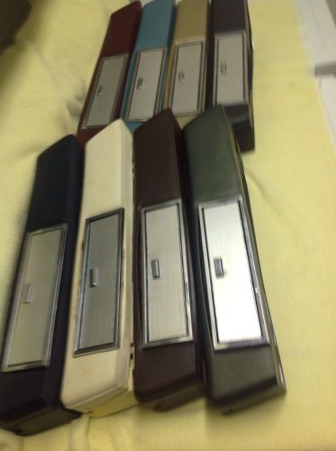 1968-71 lincoln mark iii good used drivers side arm rest  with ashtray.