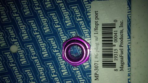 Mp-3071 #6 plug w/ 1/8" npt port