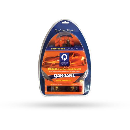 Quantum audio qak0anl 0 ga. amplifier installation kit