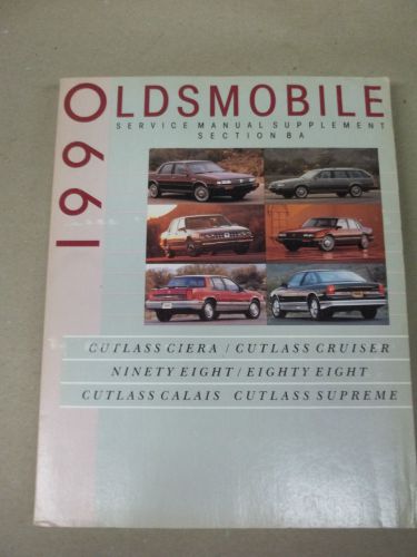 1990 oldsmobile service manual supplement section 8a